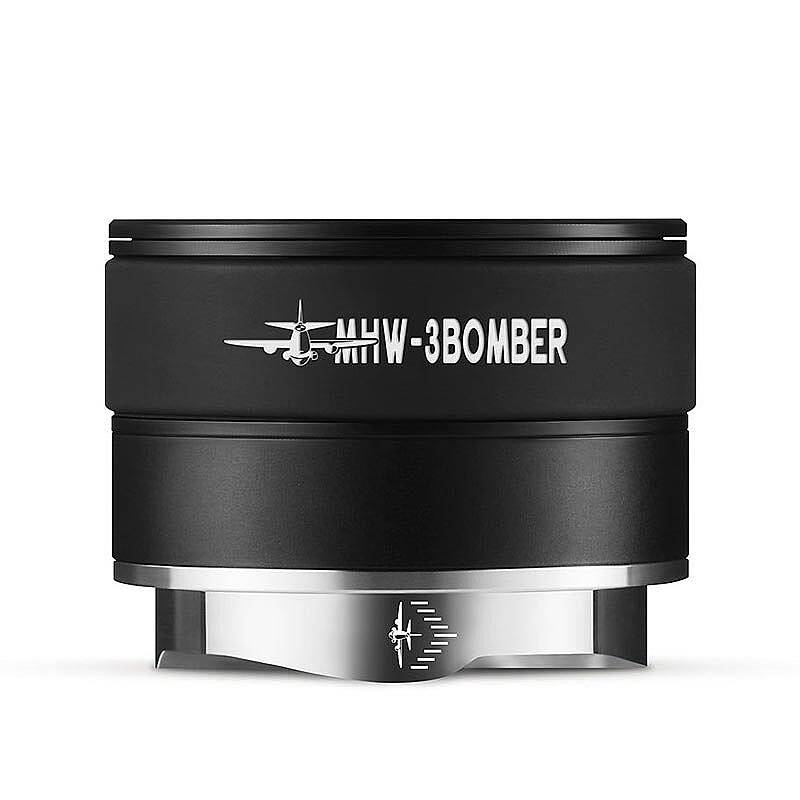 MHW-3Bomber T5848-OS Macaron Tamper, 445 gr, 58.35 mm, Siyah - 3