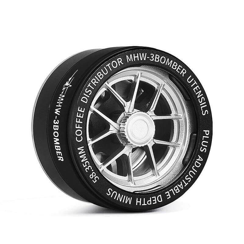 MHW-3Bomber T5848-OS Macaron Tamper, 445 gr, 58.35 mm, Siyah - MHW-3Bomber (1)