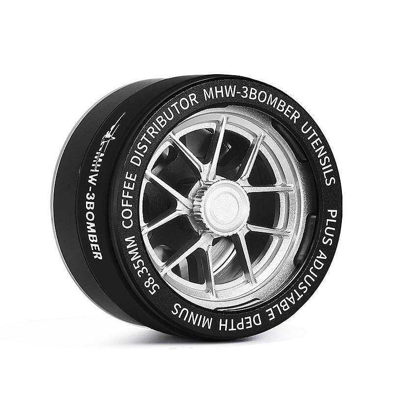 MHW-3Bomber T5848-OS Macaron Tamper, 445 gr, 58.35 mm, Siyah - MHW-3Bomber (1)