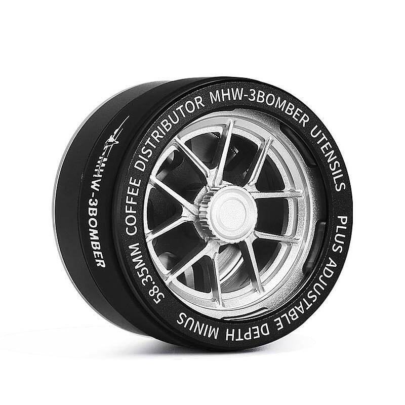 MHW-3Bomber T5848-OS Macaron Tamper, 445 gr, 58.35 mm, Siyah - 2