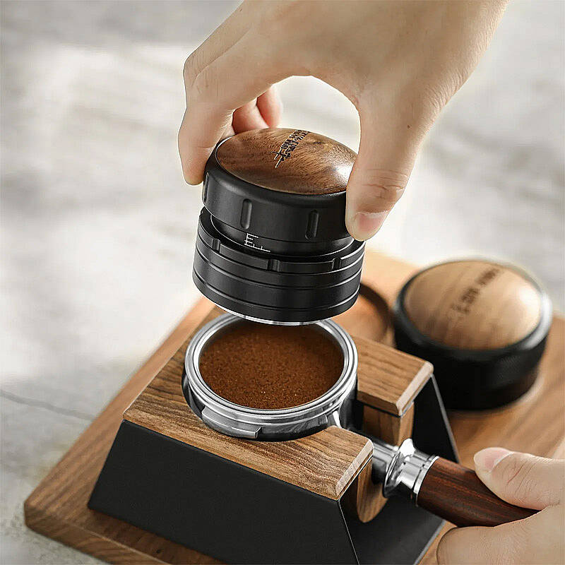 MHW-3Bomber T5852T Memory Series Macaron Tamper, Ripple Base, 58.35 mm - 3
