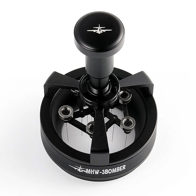 MHW-3Bomber T5958-OS Yu Series İğneli WDT Kahve Dağıtıcı, Evrensel 51 mm, Siyah - 3