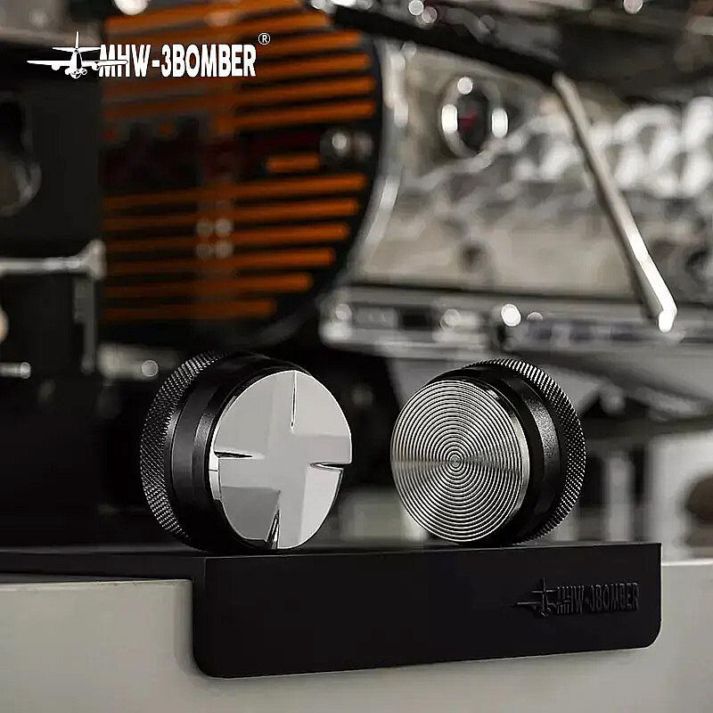 MHW-3Bomber T6093L4 Macaron Tamper, Paslanmaz Çelik, 53.35 mm - 3