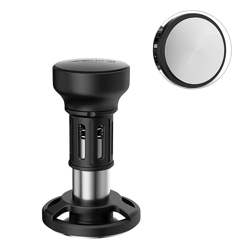 MHW-3Bomber T6162F-OS Yu Series Düz Taban Basınçlı Tamper, Paslanmaz Çelik, 58.35 mm, Siyah - 2