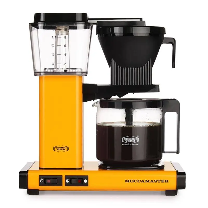 Moccamaster KBG 741 AO Filtre Kahve Makinesi, 1.25 Lt. Sarı Biber - 1