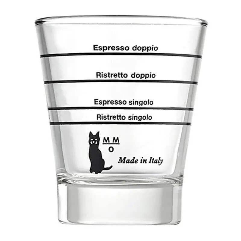 Motta 01412 Espresso Kahve Ölçü Bardağı, 60 ml, 6 Adet - 1