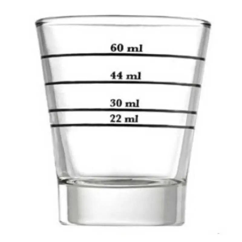 Motta 01412 Espresso Kahve Ölçü Bardağı, 60 ml, 6 Adet - Motta (1)