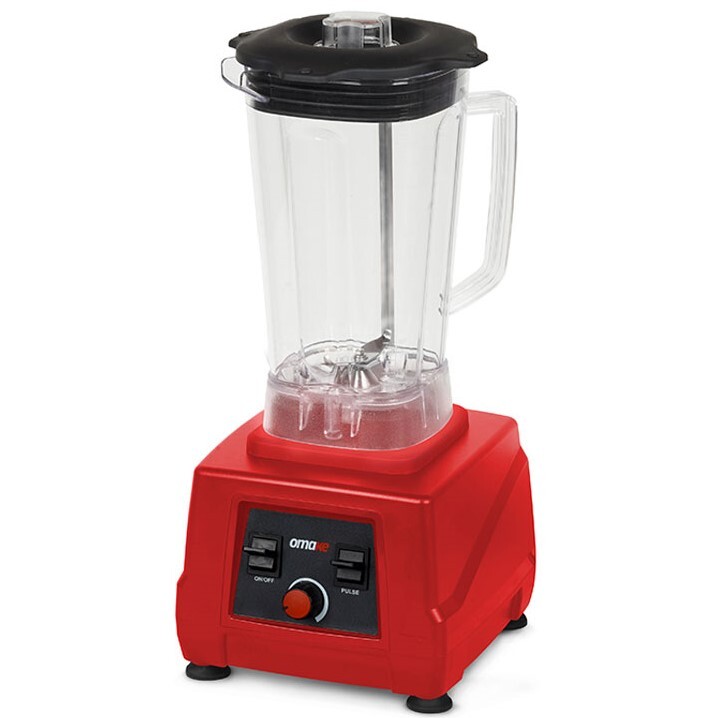 Omake Bar Blender, Mikser, 3 Lt, Manuel, Kırmızı, BLE11.E11 - Omake