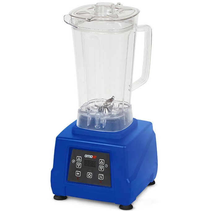 Omake Bar Blender, Mikser, 3 Lt, Saydam Kapak, Dijital, Mavi, BLE12.E15 - Omake