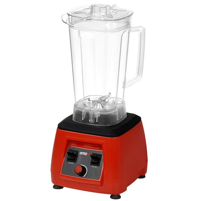 Omake Bar Blender, Mikser, 3 Lt, Saydam Kapak, Manuel, Kırmızı, BLE02.E11 - Omake
