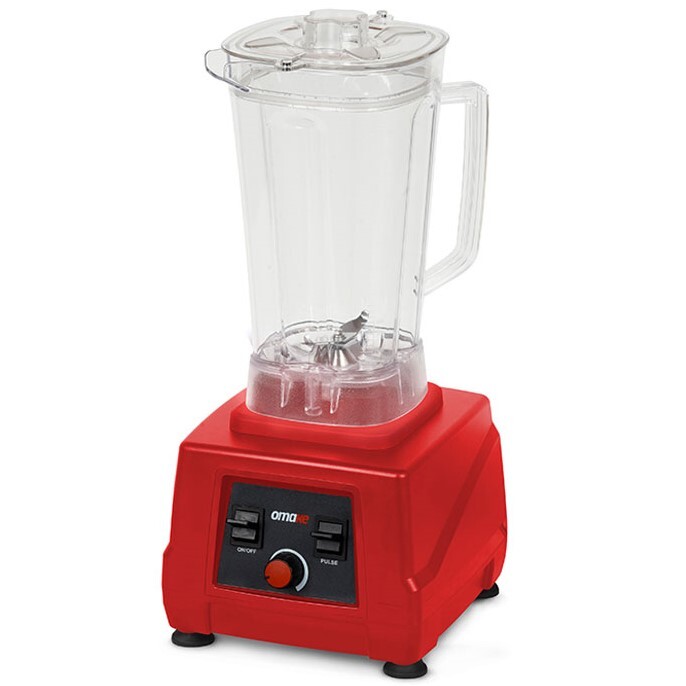 Omake Bar Blender, Mikser, 3 Lt, Saydam Kapak, Manuel, Kırmızı, BLE12.E11 - Omake