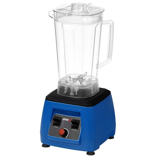 Omake Bar Blender, Mikser, 3 Lt, Saydam Kapak, Manuel, Mavi, BLE02.E11 - Omake