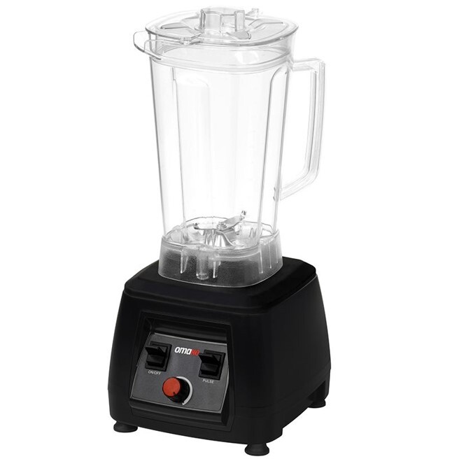Omake Bar Blender, Mikser, 3 Lt, Saydam Kapak, Manuel, Siyah, BLE02.E11 - Omake