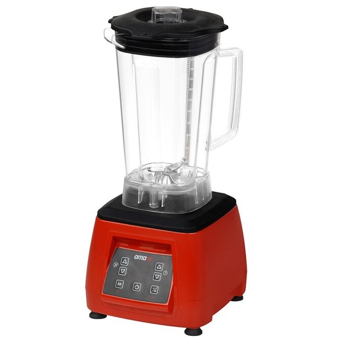Omake Bar Blender, Mikser, 3 Lt, Sensörlü ,Dijital, Kırmızı, BLE01.E15 - Omake