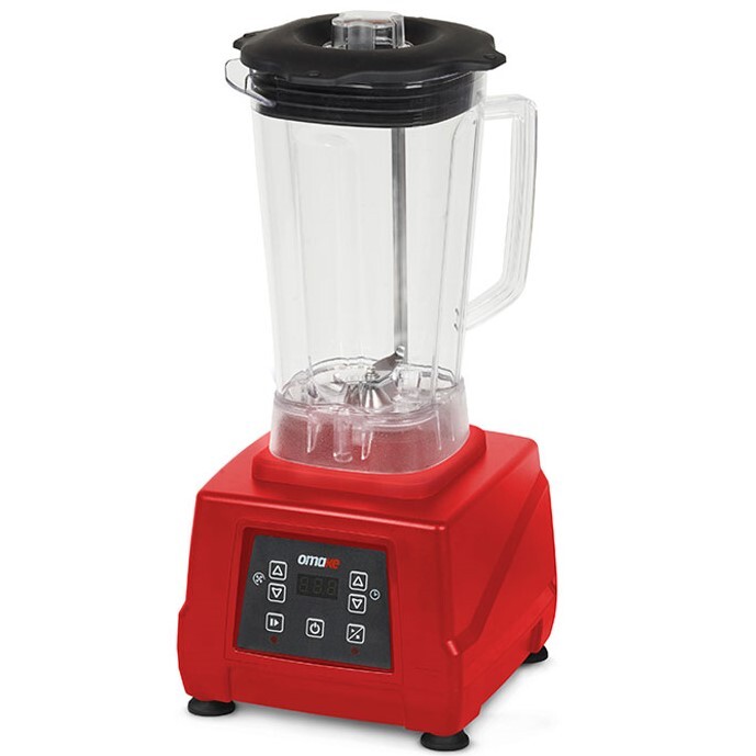 Omake Bar Blender, Mikser, 3 Lt, Sensörlü, Dijital, Kırmızı, BLE11.E15 - Omake