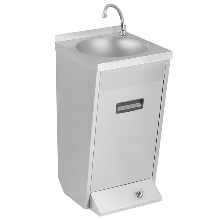 Omake El Yıkama Evyesi, Ayaktan Basmalı, D.380.01 - Omake