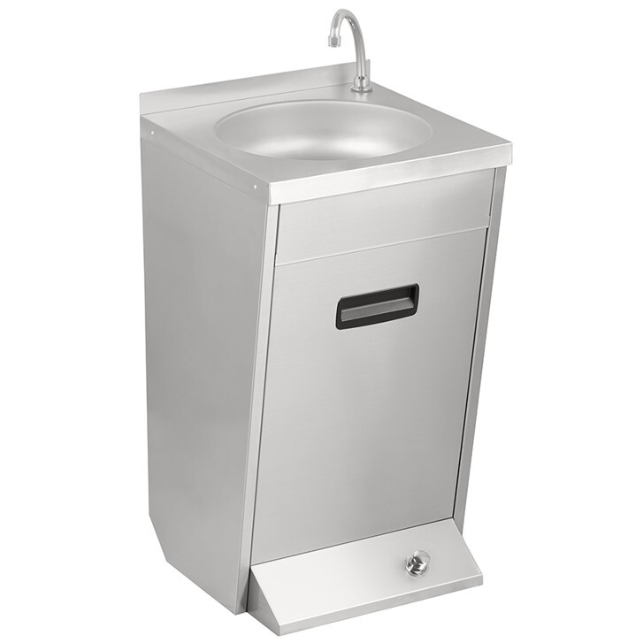 Omake El Yıkama Evyesi, Ayaktan Basmalı, D.380.00 - Omake