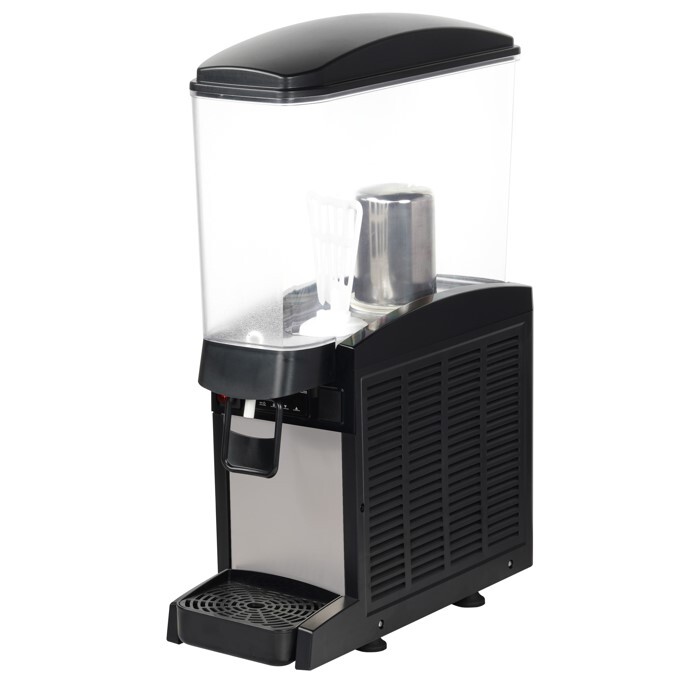 Omake Karıştırıcılı Şerbetlik, 20 Lt, Siyah, SBD01.E15 - Omake