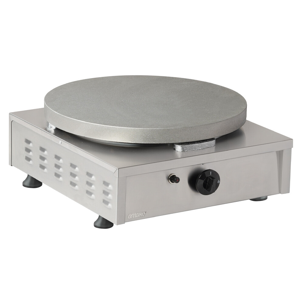 Omake Krep Makinesi, Yuvarlak, Düz, Tekli, KRP03.N11, Gazlı - Omake