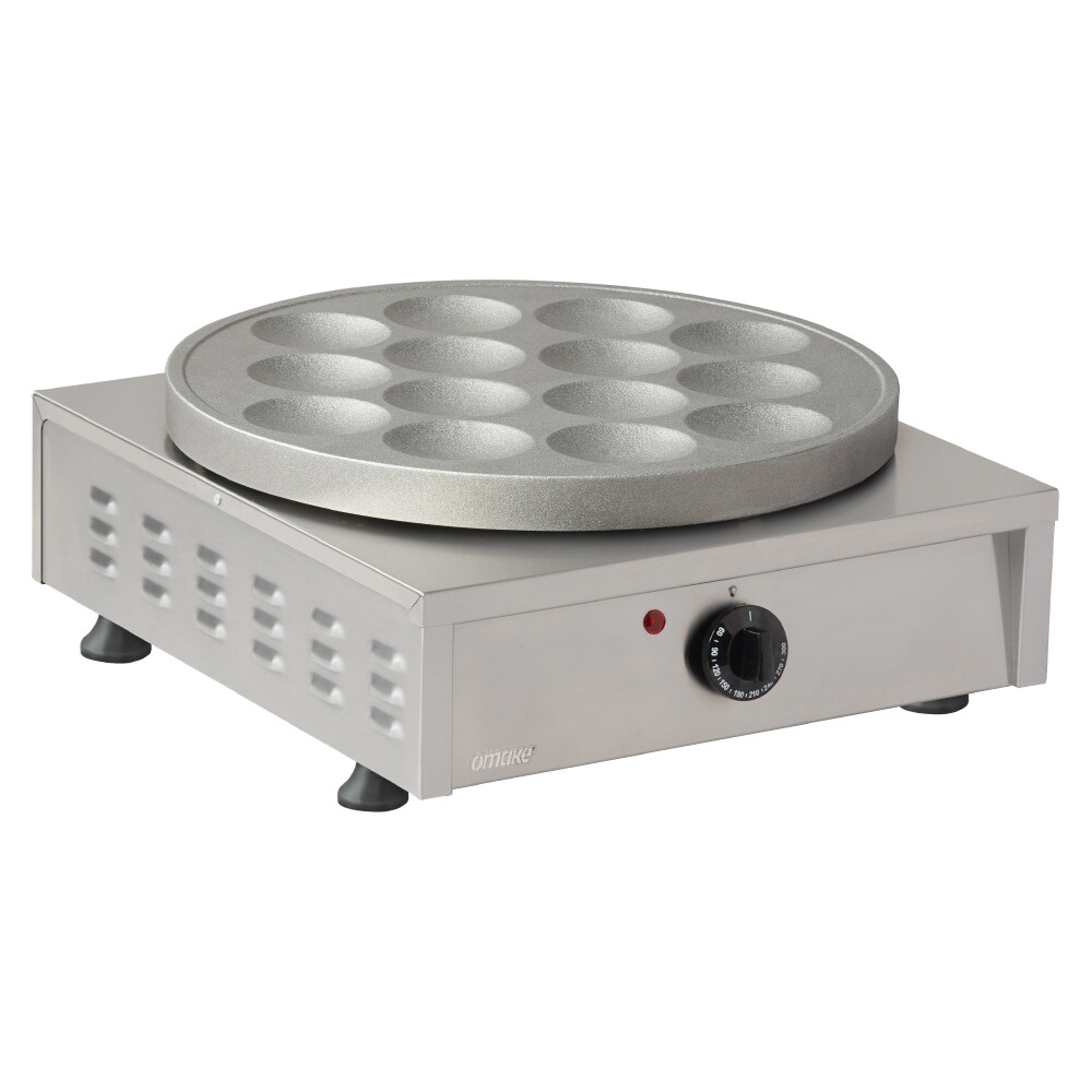 Omake Pankek Makinesi, 14 Bölümlü, Tekli, Yuvarlak, PNK03.E11 - Omake