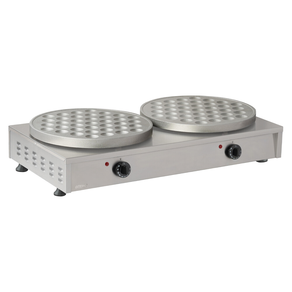 Omake Pankek Makinesi, 37 Bölümlü, İkili, Yuvarlak, PNK03.E11 - Omake