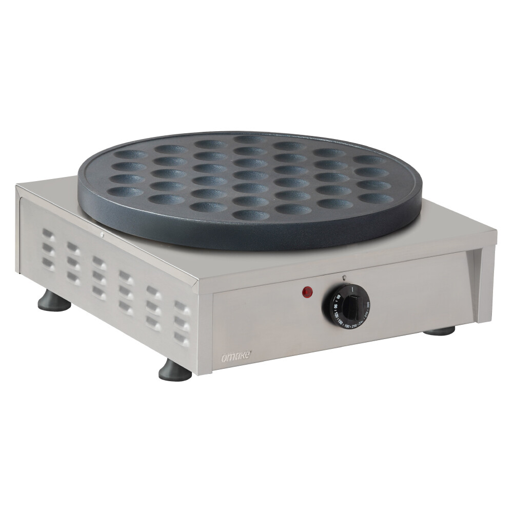 Omake Pankek Makinesi, 37 Bölümlü, Tekli, Yuvarlak, PNK04.E11, Tekli - Omake