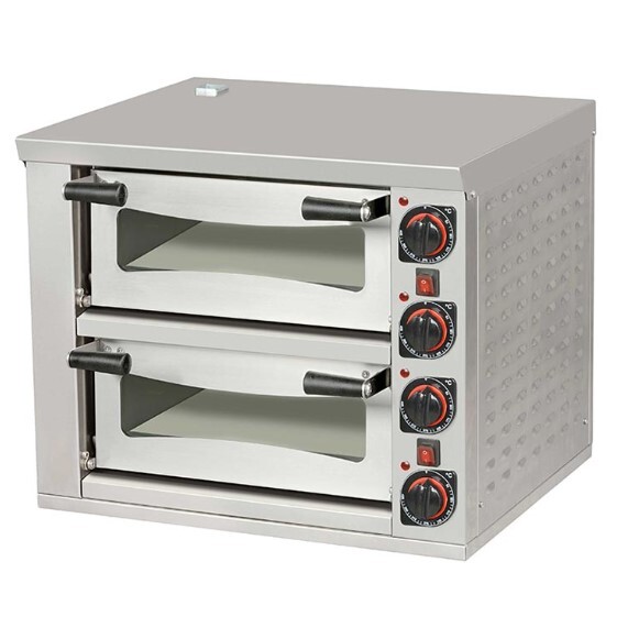 Omake Pizza Fırını, Pişirme Taşlı, Elektrikli, 40x40, FPZ01.E21 - Omake