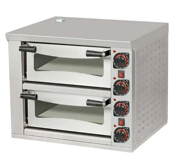 Omake Pizza Fırını, Pişirme Taşlı, Elektrikli, 52x52, 2 Katlı, FPZ01.E21 - 1