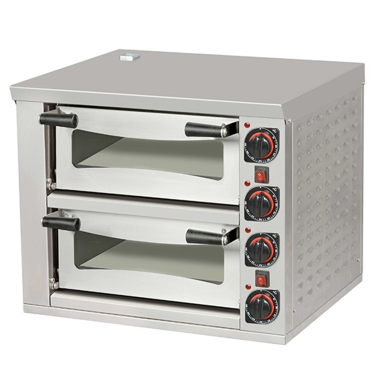 Omake Pizza Fırını, Pişirme Taşlı, Elektrikli, 72x72, 2 Katlı, FPZ01.E21 - Omake