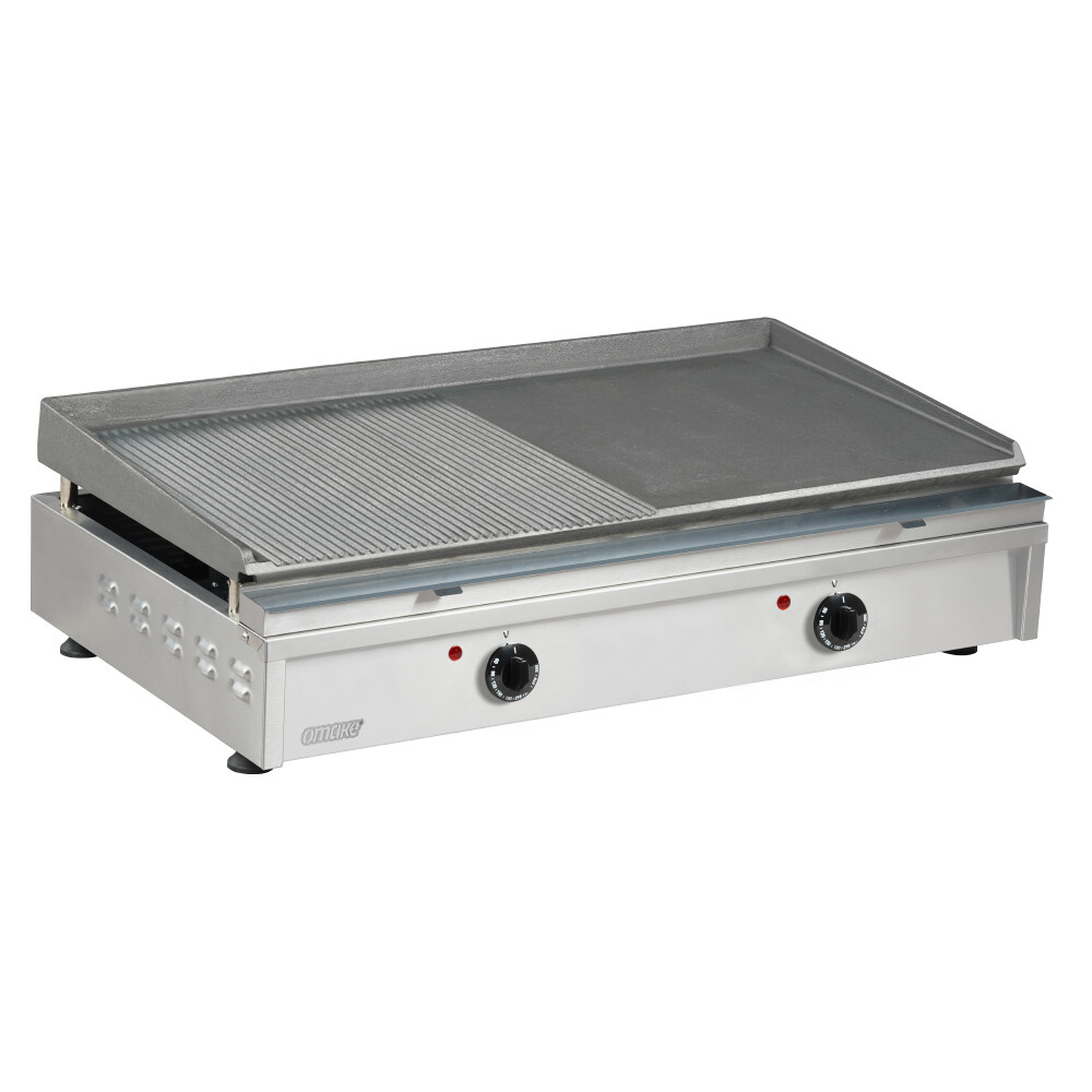 Omake Pleyt Döküm Izgara, 80 cm, Elektrikli, IZG02.E11 - Omake