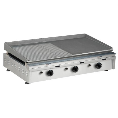 Omake Pleyt Döküm Izgara, 80 cm, Gazlı, IZG02.N11 - Omake