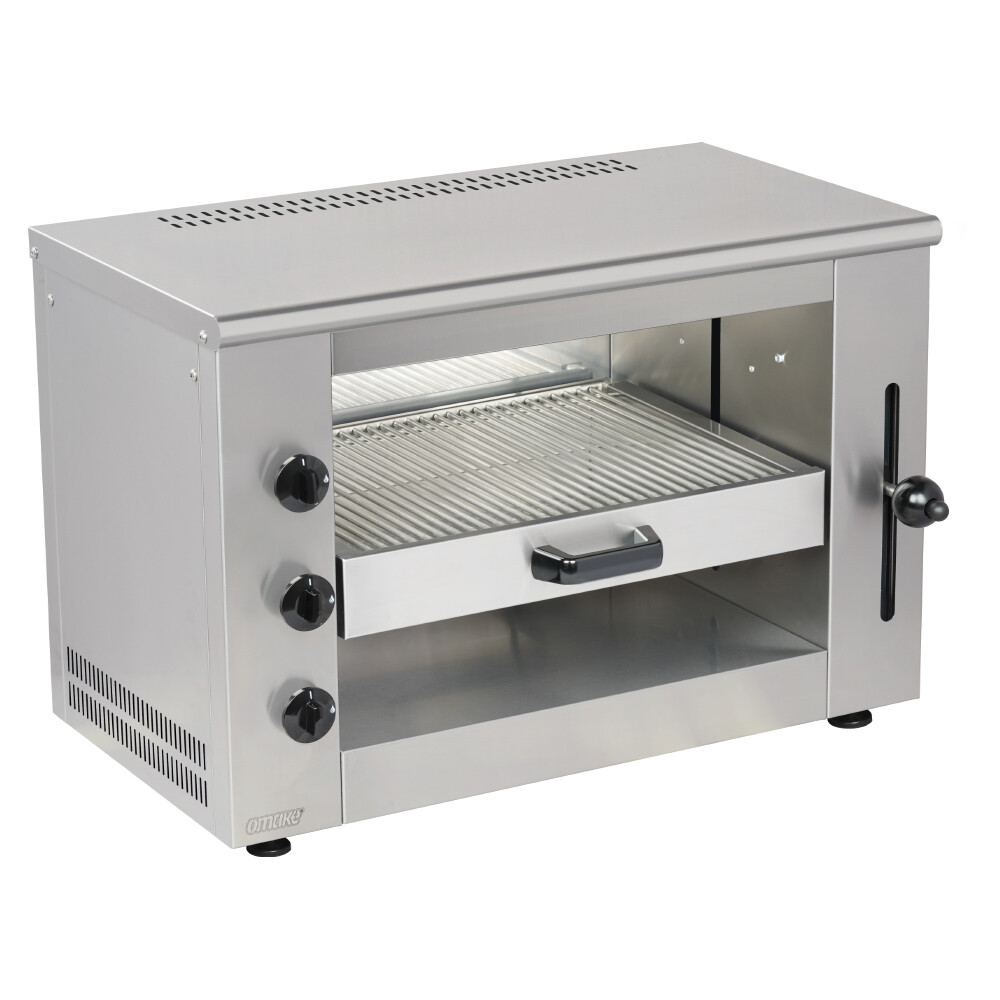 Omake Salamander, Asansörlü, 3 Radyan, Üstten Isıtmalı, Gazlı, SL - Omake