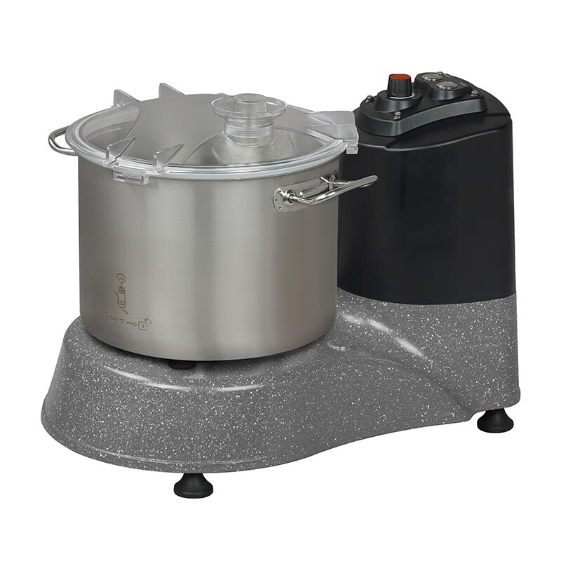 Omake Sebze Parçalama Makinesi, SZP01.E11, 10 Lt, Gri - Omake