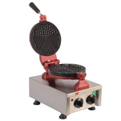 Omake Waffle Makinesi, Zaman Ayarlı, Tekli WFL01.E12, Kalp - 1