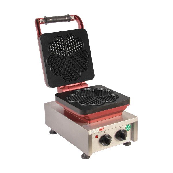 Omake Waffle Makinesi, Zaman Ayarlı, Tekli, WFL21.E12, Kalp - Omake