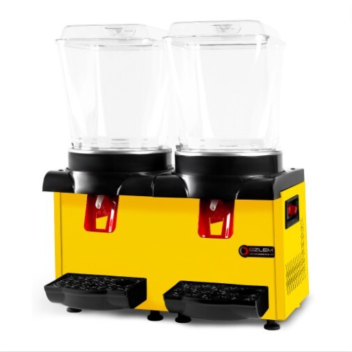 Özlem 20+20 Lt Ayran-Şerbet Soğuk İçecek Makinesi, Manuel - Özlem