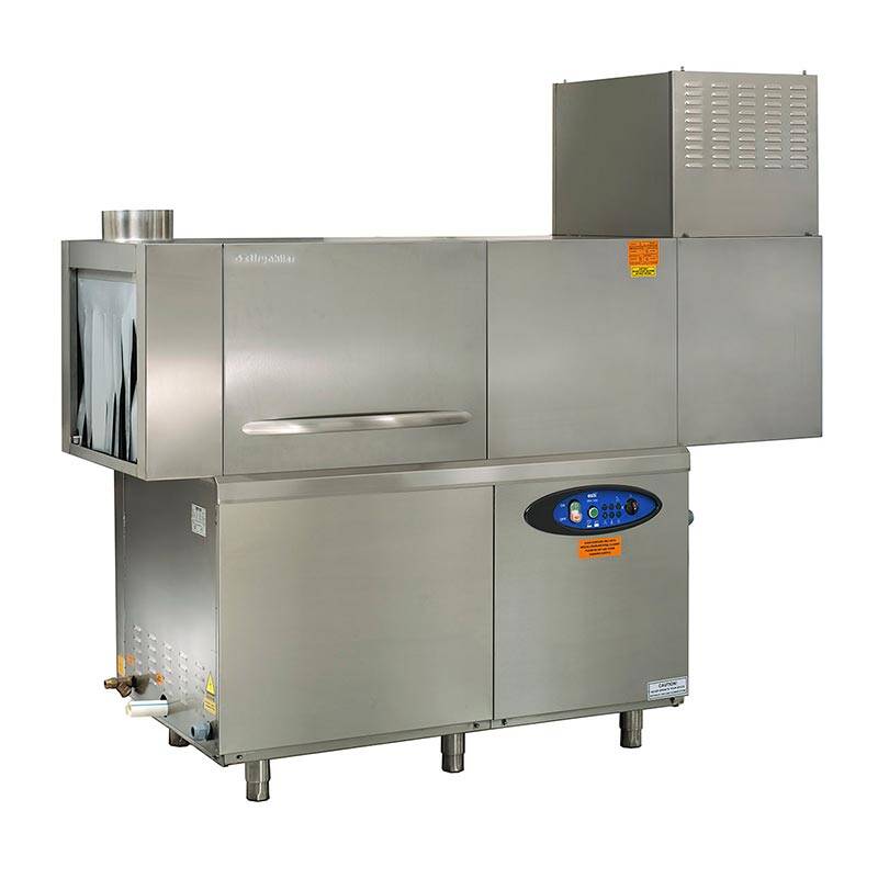 Öztiryakiler 1500R Konveyörlü Bulaşık Yıkama Makinesi, Soldan Girişli, Kurutmalı, 500 x 500 mm - 1