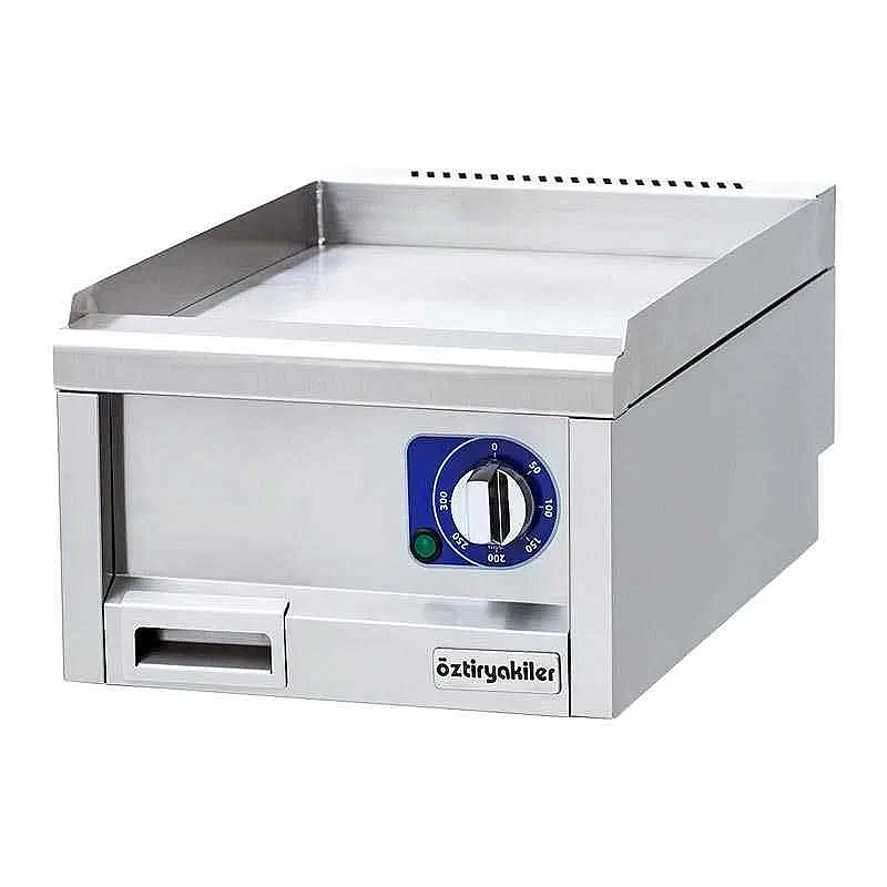 Öztiryakiler 600 Seri Set Üstü Grill Plate, 40x60x26 cm, Gazlı, Karbon Çelik Yüzey - 1