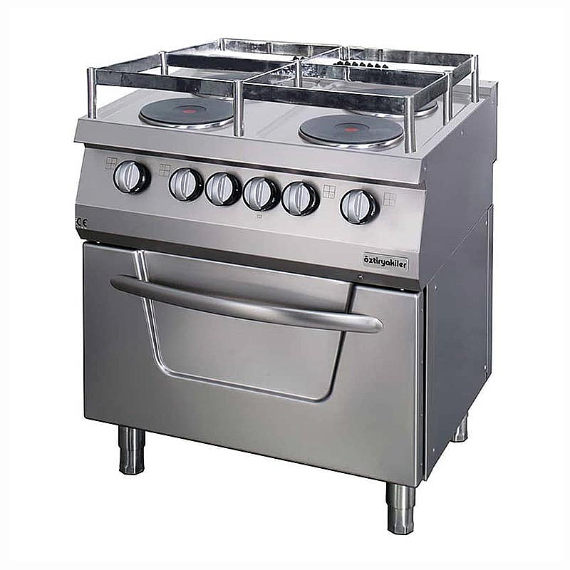 Öztiryakiler 700 Seri Gemi Model Fırınlı Kuzine, 4 Plate, Elektrikli, 90 Kg. - Öztiryakiler