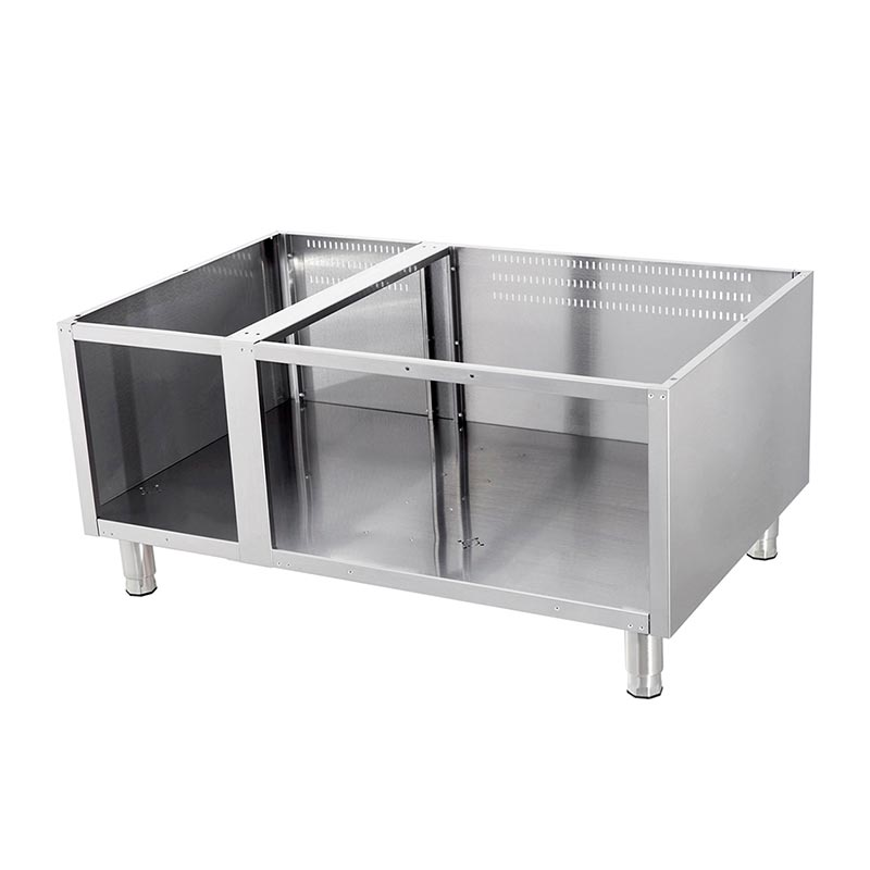 Öztiryakiler Açık Set Altı Dolap, 120'lik, 120x74.3 cm, Paslanmaz Çelik - 1