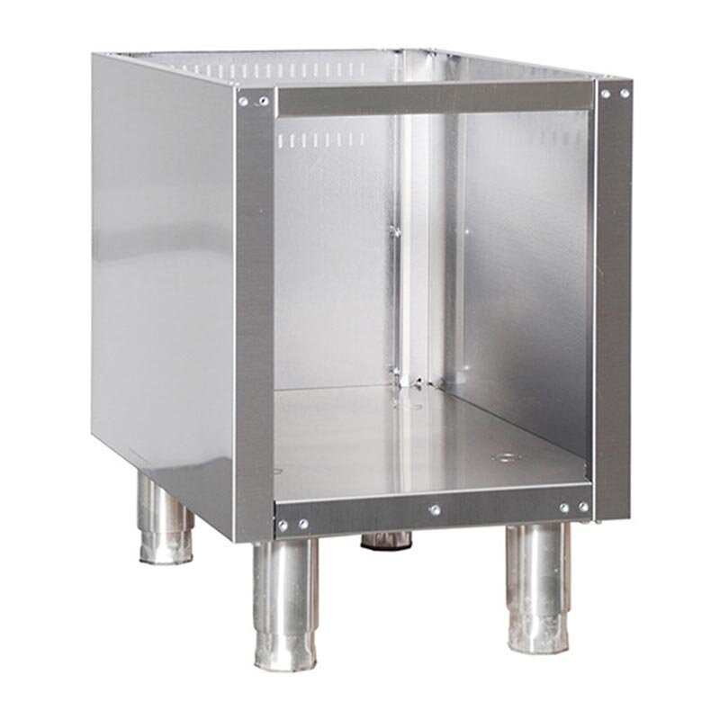 Öztiryakiler Açık Set Altı Dolap, Paslanmaz Çelik, 40'lık, 40x58 cm - Öztiryakiler