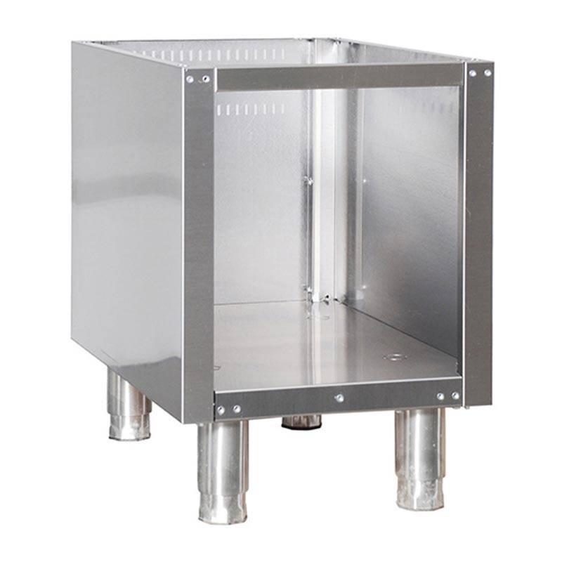 Öztiryakiler Açık Set Altı Dolap, Paslanmaz Çelik, 40'lık, 40x58 cm - 1