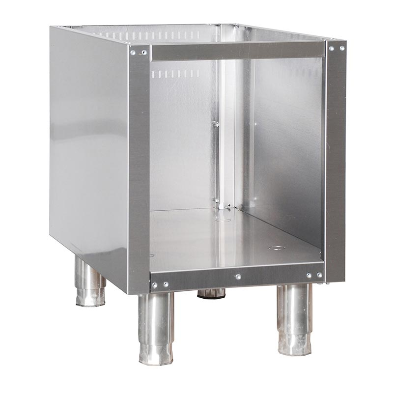 Öztiryakiler Açık Set Altı Dolap, 40'lık, 40x74.3 cm, Paslanmaz Çelik - 1