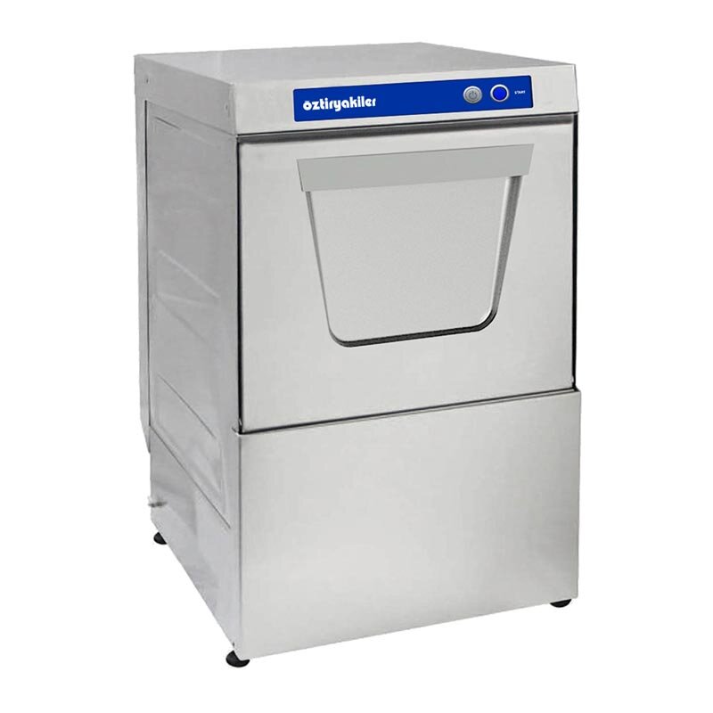 Öztiryakiler Bardak Yıkama Makinesi, Tahliye Sistemli, Parlatıcı, Deterjan Pompalı, 35x35 cm - Öztiryakiler