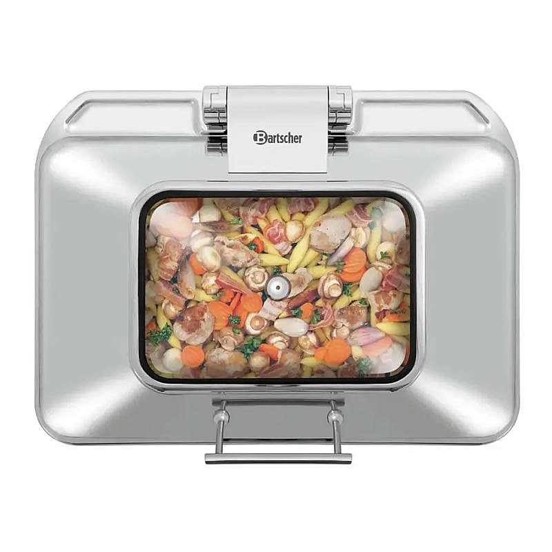 Öztiryakiler Bartscher İndüksiyonlu Isıtıcı Uyumlu Chafing Dish, GN 1-1, 8.5 Lt, Profesyonel - 2