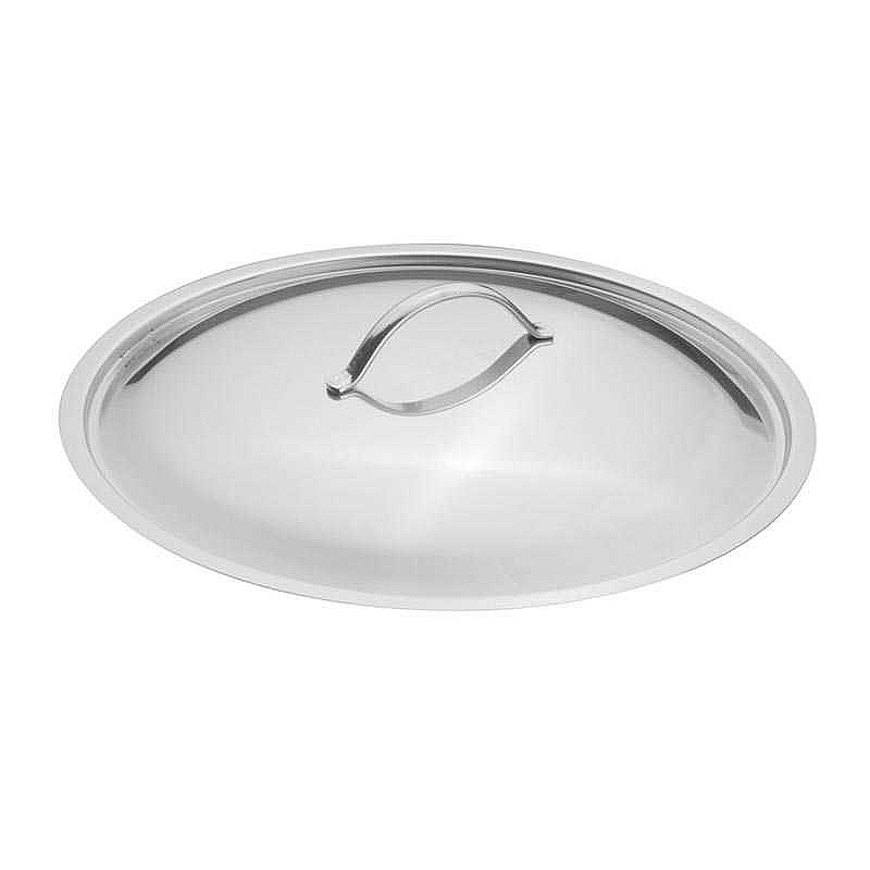 Öztiryakiler Bombeli Silindirik Tencere Kapağı, 36 cm, Parlak, 0.35 Kg. - 1
