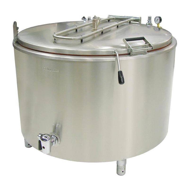 Öztiryakiler Buharlı Kazan, Paslanmaz Çelik, 400 Lt. - 1