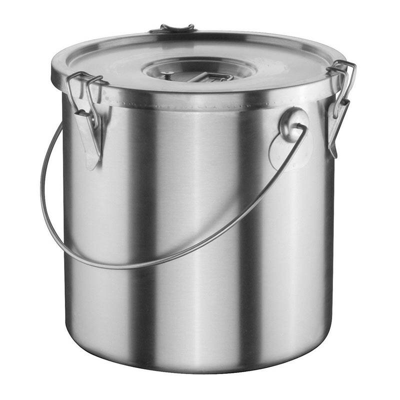 Öztiryakiler Çift Cidarlı 3 Klipsli Yemek Termosu, 32x23 cm, 15 Lt, 60 Porsiyon - 1