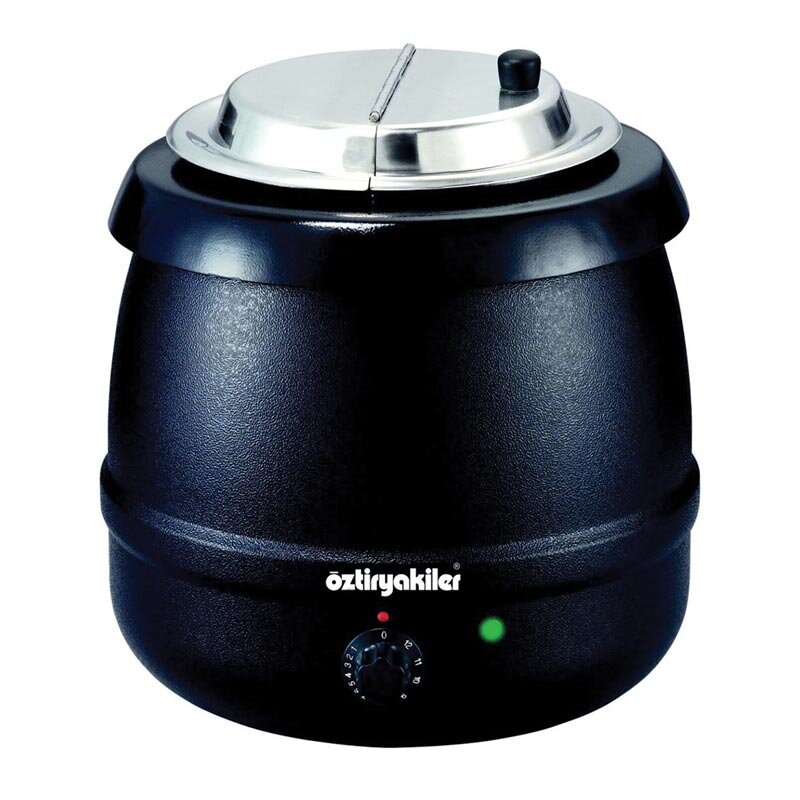 Öztiryakiler Çorbalık, 9 Lt, Elektrikli, Siyah - Öztiryakiler