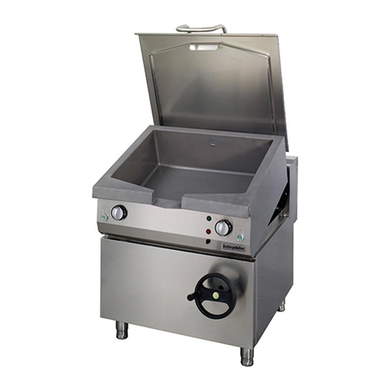 Öztiryakiler Devrilir Tava, Paslanmaz Çelik, 80x70x85 cm, 50 Lt, Gazlı - Öztiryakiler